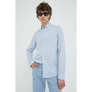 Pamučna košulja Marc O'Polo za muškarce, regular, o button-down ovratnikom