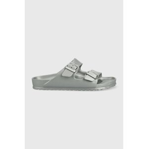 Natikače Birkenstock Arizona Eva za muškarce, boja: srebrna