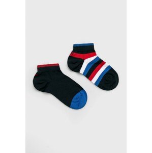Dječje čarape Tommy Hilfiger (2-pack) boja: tamno plava
