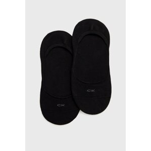 Čarape Calvin Klein za žene, boja: crna, 701218767