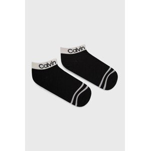 Čarape Calvin Klein za žene, boja: crna, 701218775