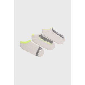 Čarape Calvin Klein za žene, boja: bež, 701218753