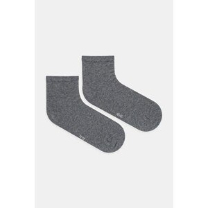 Čarape Tommy Hilfiger 2-pack za žene, boja: siva, 373001001