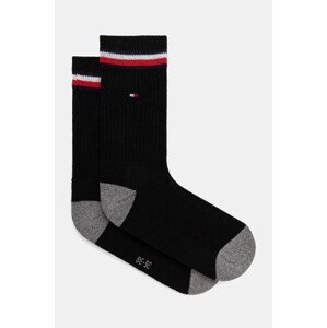 Dječje čarape Tommy Hilfiger 2-pack boja: crna