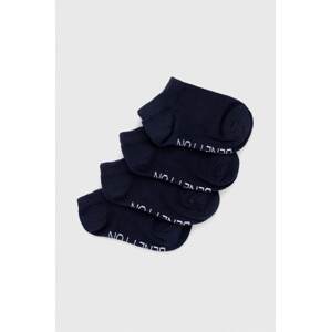Dječje čarape United Colors of Benetton 4-pack boja: tamno plava