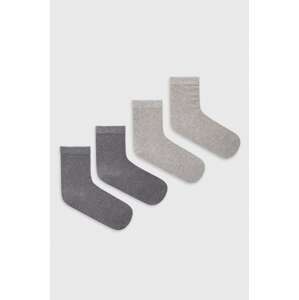 Dječje čarape United Colors of Benetton 4-pack boja: siva