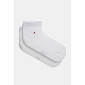 Čarape Tommy Hilfiger 2-pack za muškarce, boja: bijela, 342025001