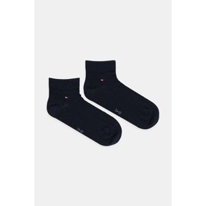 Čarape Tommy Hilfiger 2-pack za muškarce, boja: tamno plava, 342025001