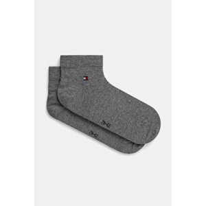 Čarape Tommy Hilfiger 2-pack za muškarce, boja: siva, 342025001