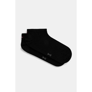 Čarape Tommy Hilfiger 2-pack za muškarce, boja: crna, 342023001