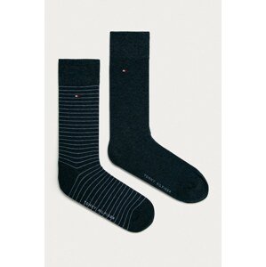 Čarape Tommy Hilfiger 2-pack boja: tamno plava, 100001496