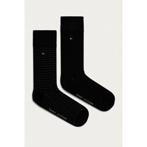 Čarape Tommy Hilfiger 2-pack boja: crna, 100001496