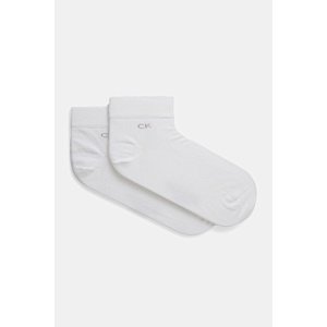 Čarape Calvin Klein za muškarce, boja: bijela, 701218706