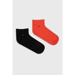 Čarape Calvin Klein za muškarce, boja: crvena, 701218706