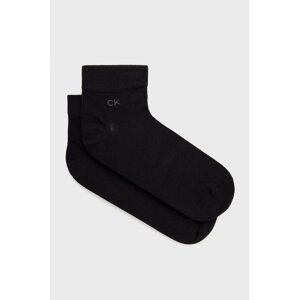 Čarape Calvin Klein za muškarce, boja: crna, 701218706