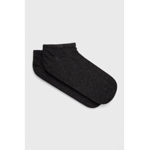 Čarape Calvin Klein za muškarce, boja: siva, 701218707