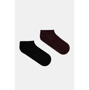 Čarape Calvin Klein za muškarce, boja: bordo, 701218707