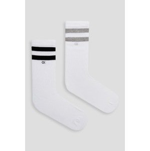 Čarape Calvin Klein za muškarce, boja: bijela, 701218711