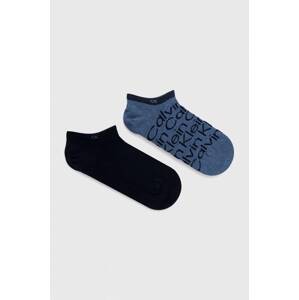 Čarape Calvin Klein 2-pack za muškarce, boja: crna, 701218714