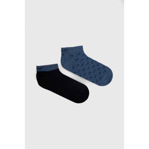 Čarape Calvin Klein 2-pack za muškarce, boja: crna, 701218715
