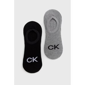 Čarape Calvin Klein za muškarce, boja: siva, 701218716