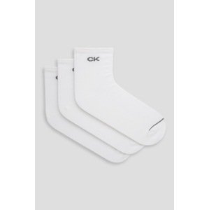 Čarape Calvin Klein za muškarce, boja: bijela, 701218719