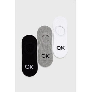 Čarape Calvin Klein za muškarce, boja: siva, 701218723