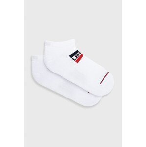 Čarape Levi's za muškarce, boja: bijela, 37157.0737-white