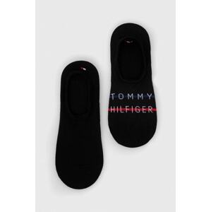 Čarape Tommy Hilfiger 2-pack za muškarce, boja: crna, 701222189