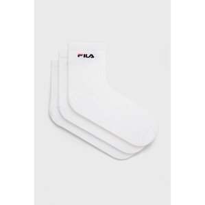 Čarape Fila boja: bijela