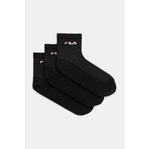 Čarape Fila boja: crna