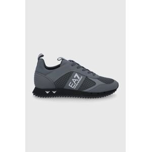 Cipele EA7 Emporio Armani boja: siva