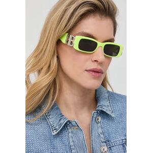 Sunčane naočale Balenciaga BB0096S za žene, boja: crna