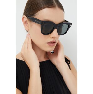 Sunčane naočale Gucci za žene, boja: crna