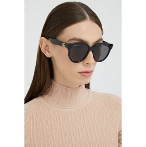 Sunčane naočale Gucci za žene, boja: crna