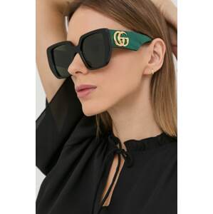 Sunčane naočale Gucci za žene, boja: zelena