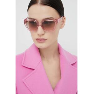 Sunčane naočale Armani Exchange za žene, boja: ružičasta, 0AX4125SU