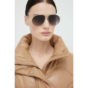 Sunčane naočale Burberry za žene, boja: zlatna