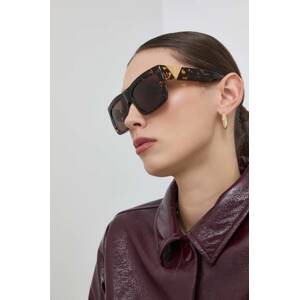 Sunčane naočale Bottega Veneta BV1178S za žene, boja: smeđa