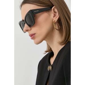 Sunčane naočale Saint Laurent za žene, boja: crna
