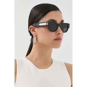 Sunčane naočale Saint Laurent za žene, boja: crna