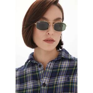 Sunčane naočale Ray-Ban za žene, boja: zelena, 0RB3719