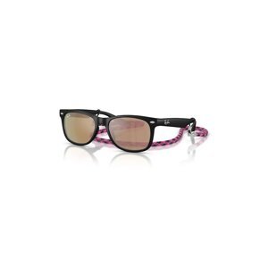 Dječje sunčane naočale Ray-Ban Junior New Wayfarer boja: crna, 0RJ9052S