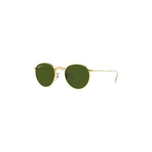 Dječje sunčane naočale Ray-Ban Round Kids boja: zelena, 0RJ9547S-Polarized
