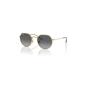 Dječje sunčane naočale Ray-Ban Junior Jack boja: zlatna, 0RJ9565S-Polarized