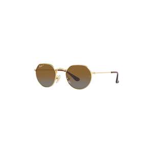Dječje sunčane naočale Ray-Ban Junior Jack boja: smeđa, 0RJ9565S-Polarized