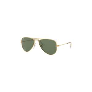 Dječje sunčane naočale Ray-Ban Junior Aviator boja: zelena, 0RJ9506S