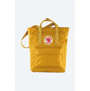 Ruksak Fjallraven Kanken Totepack boja: žuta, veliki, glatki model, F23710.160-160