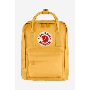 Ruksak Fjallraven Kanken Mini boja: žuta, mali, s aplikacijom, F23561.160-160
