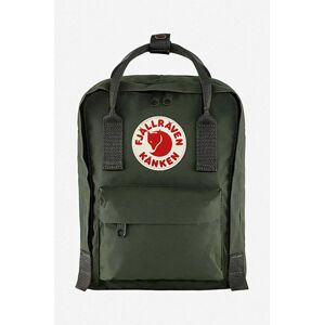 Ruksak Fjallraven Kanken Mini boja: zelena, veliki, bez uzorka, F23561.660-660